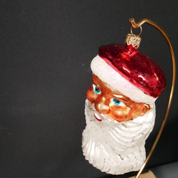 Christopher Radko 1997 "Winning Smile" Santa Claus Ornament 97-175-0 VTG Rare - Picture 8 of 8